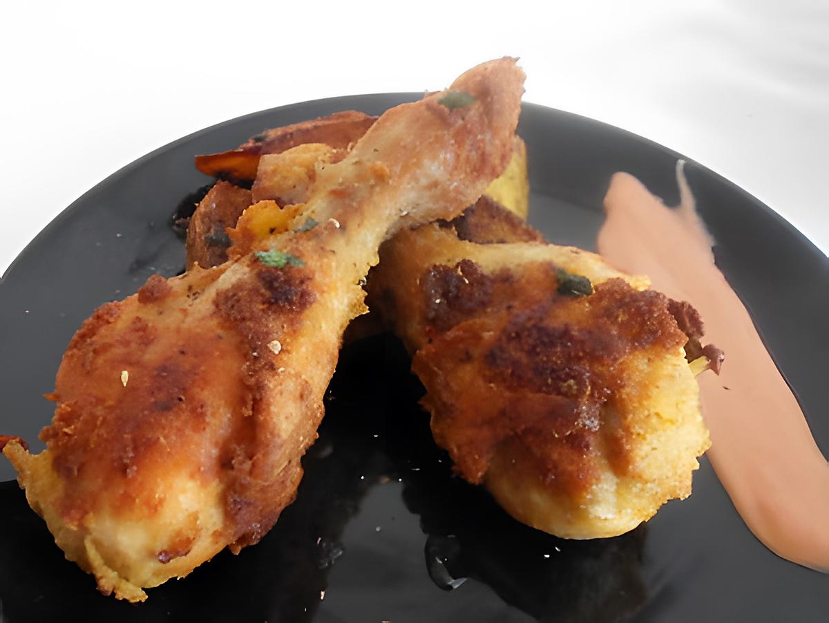 recette mes pilons de poulet façon KFC