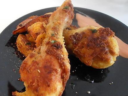 recette mes pilons de poulet façon KFC