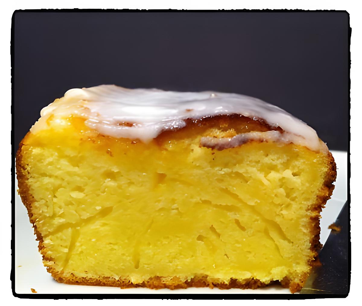 recette Cake léger à l'orange et son glaçage