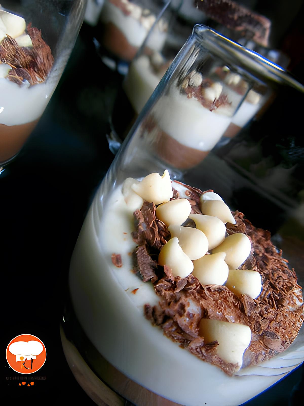 recette Mousse aux 2 chocolats {100% végétale}