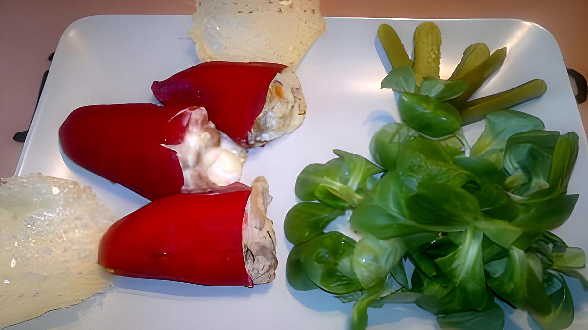 recette Piquillo farcis aux fruits de mer