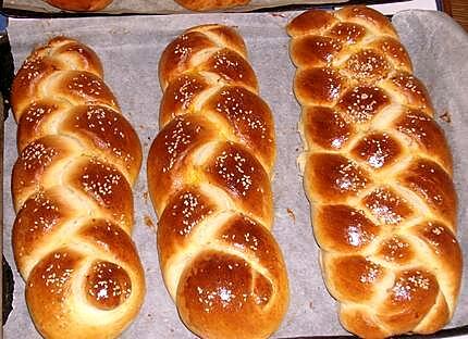 recette hallot pains de shabbat