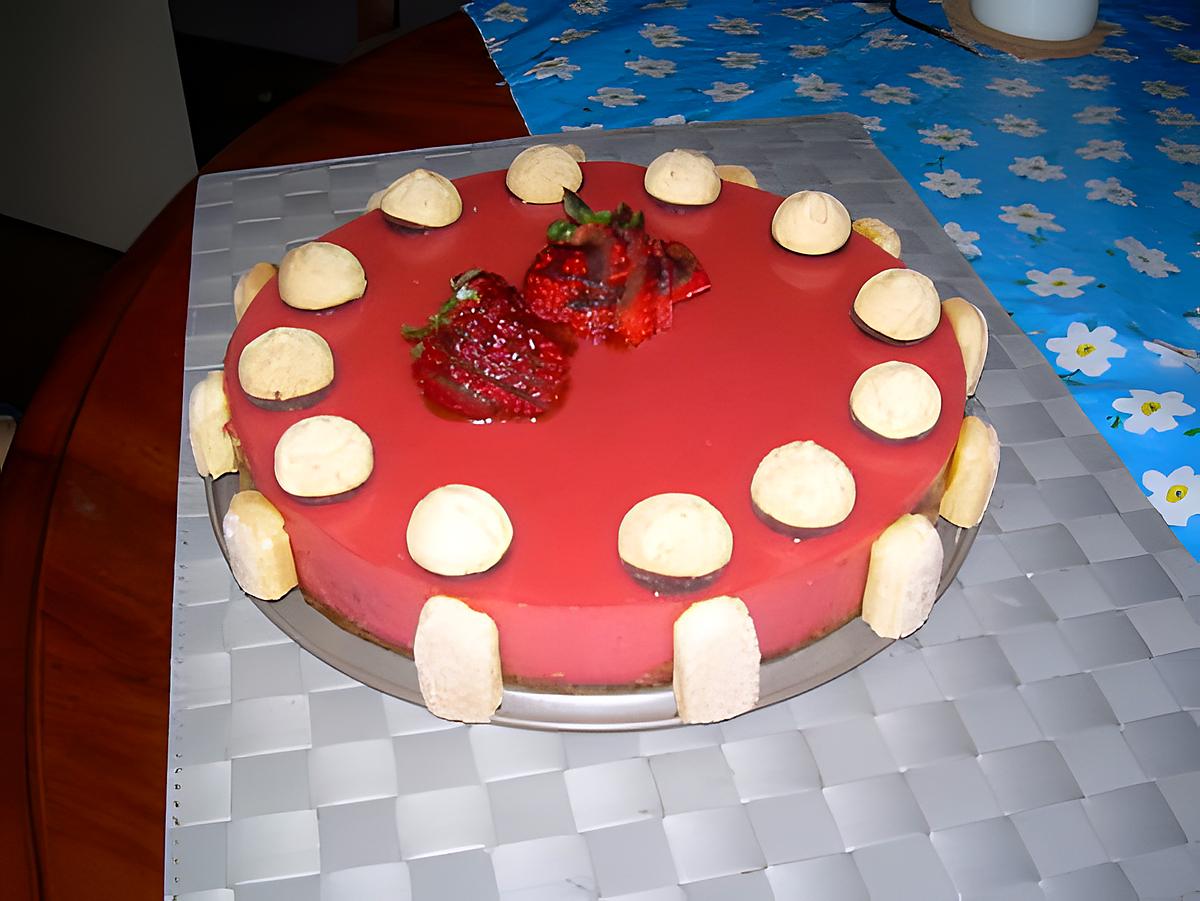 recette tarte aux  fraises