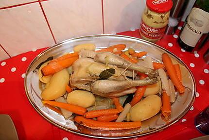 recette POULE AU POT