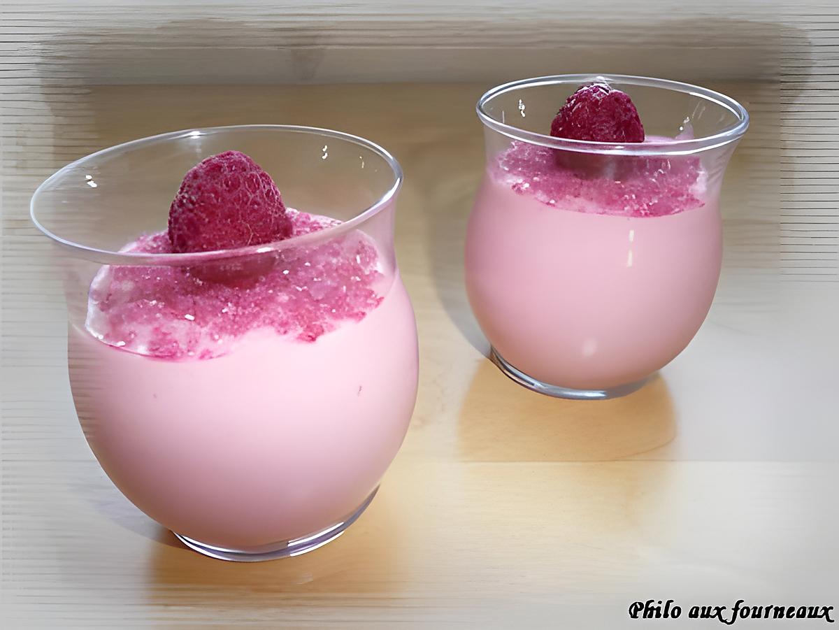 recette Crème à la rose