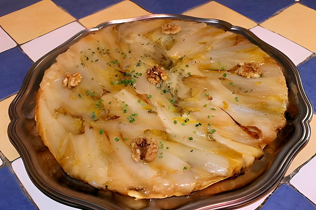 recette TARTE TATIN AUX ENDIVES