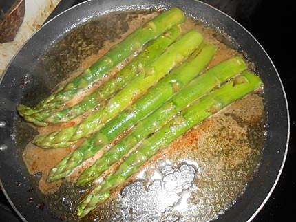 recette Boudin blanc aux asperges vertes