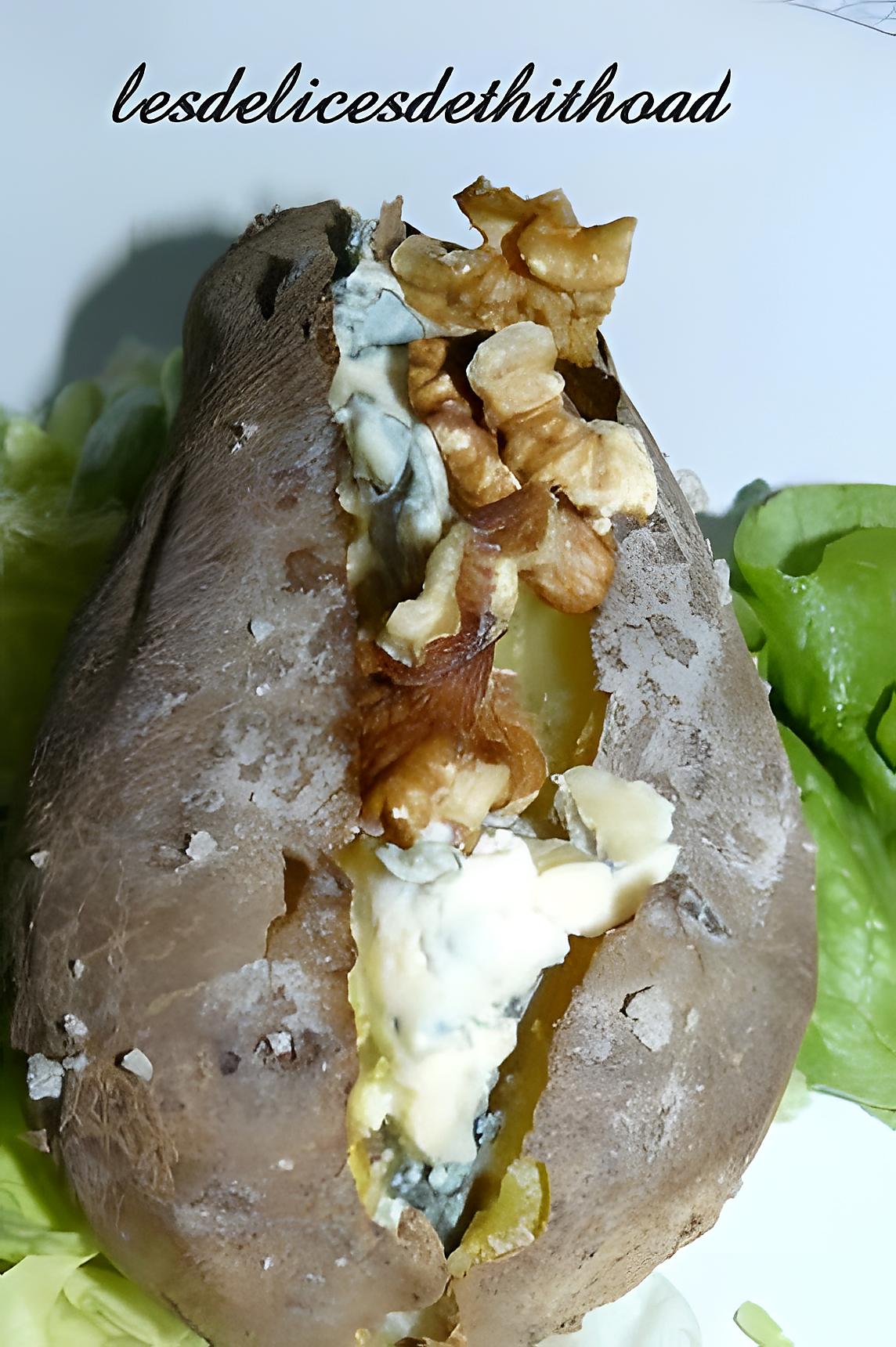 recette pomme de terre au roquefort