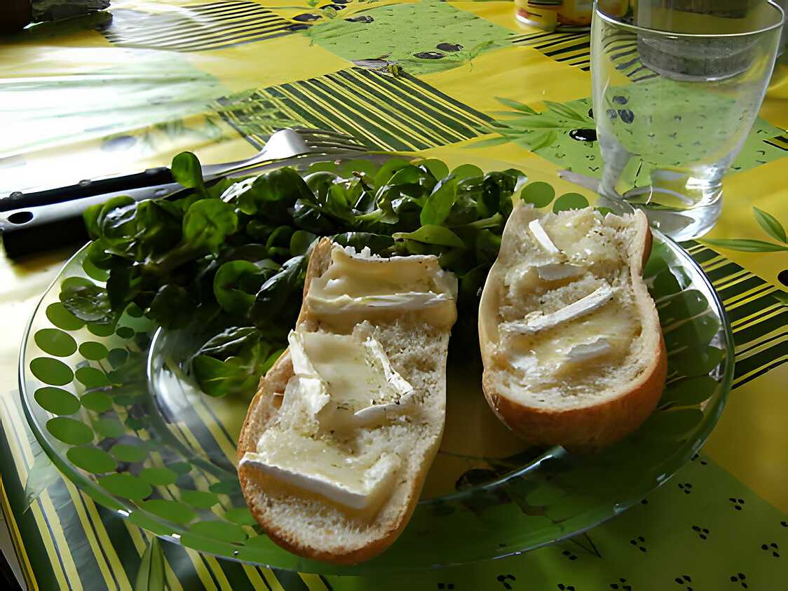Recette de Tartine minute au fromage fond de placard