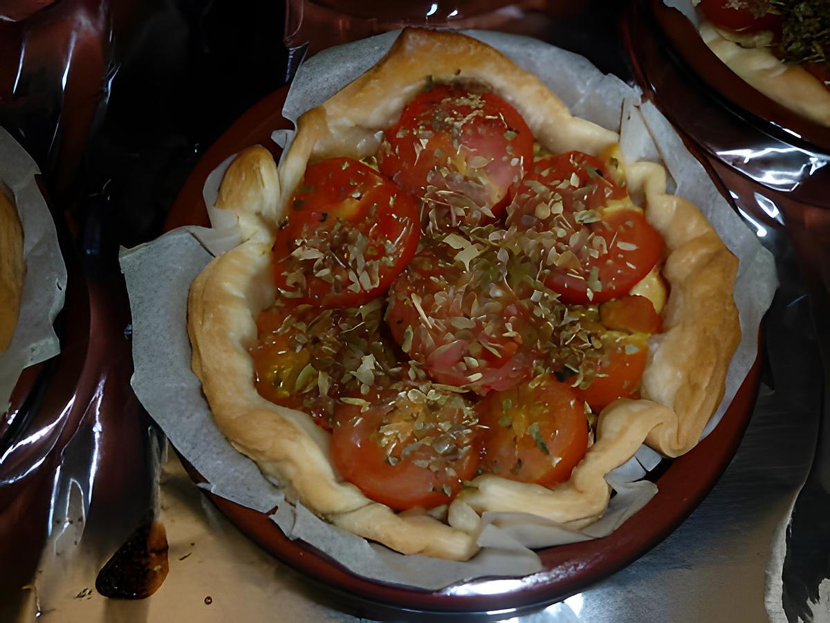 recette Tartelette tomate cerise