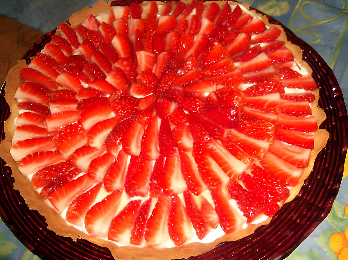 recette Tarte aux fraises