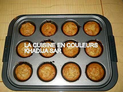 recette Muffins pommes-cannelle-ananas