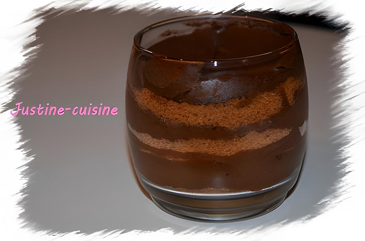 recette Mousse au chocolat et speculoos