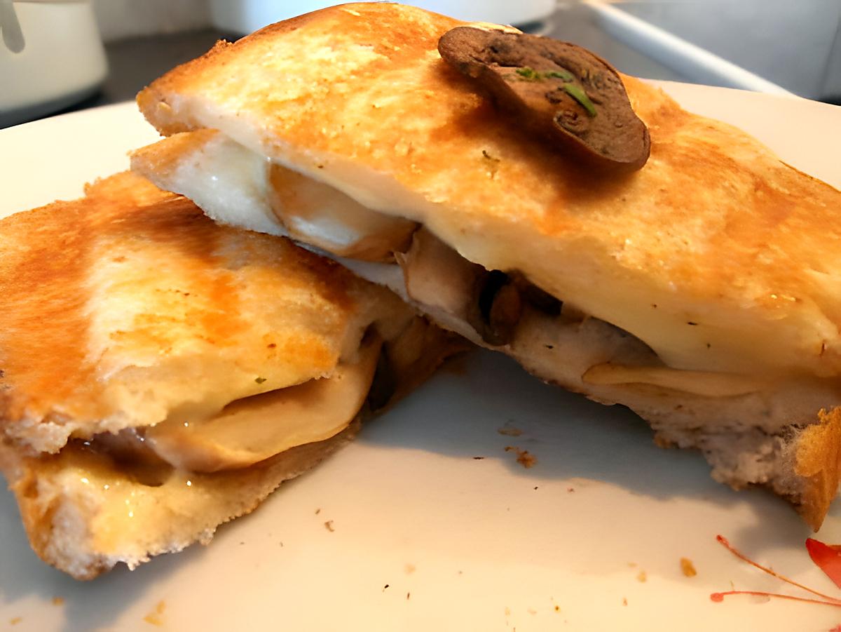 recette croque champignon