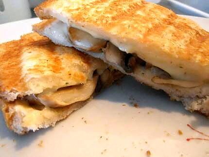 recette croque champignon