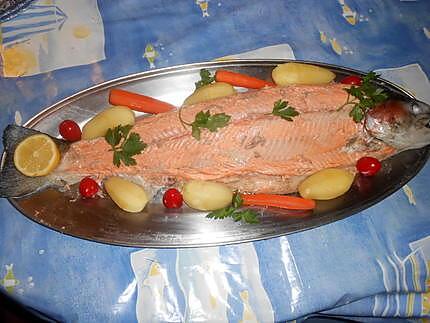 recette Truite de mer sauce hollandaise