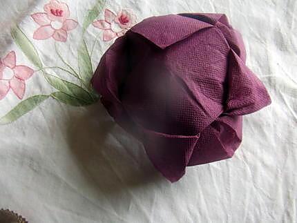 recette pour pentrez   essai de pliage de serviettes