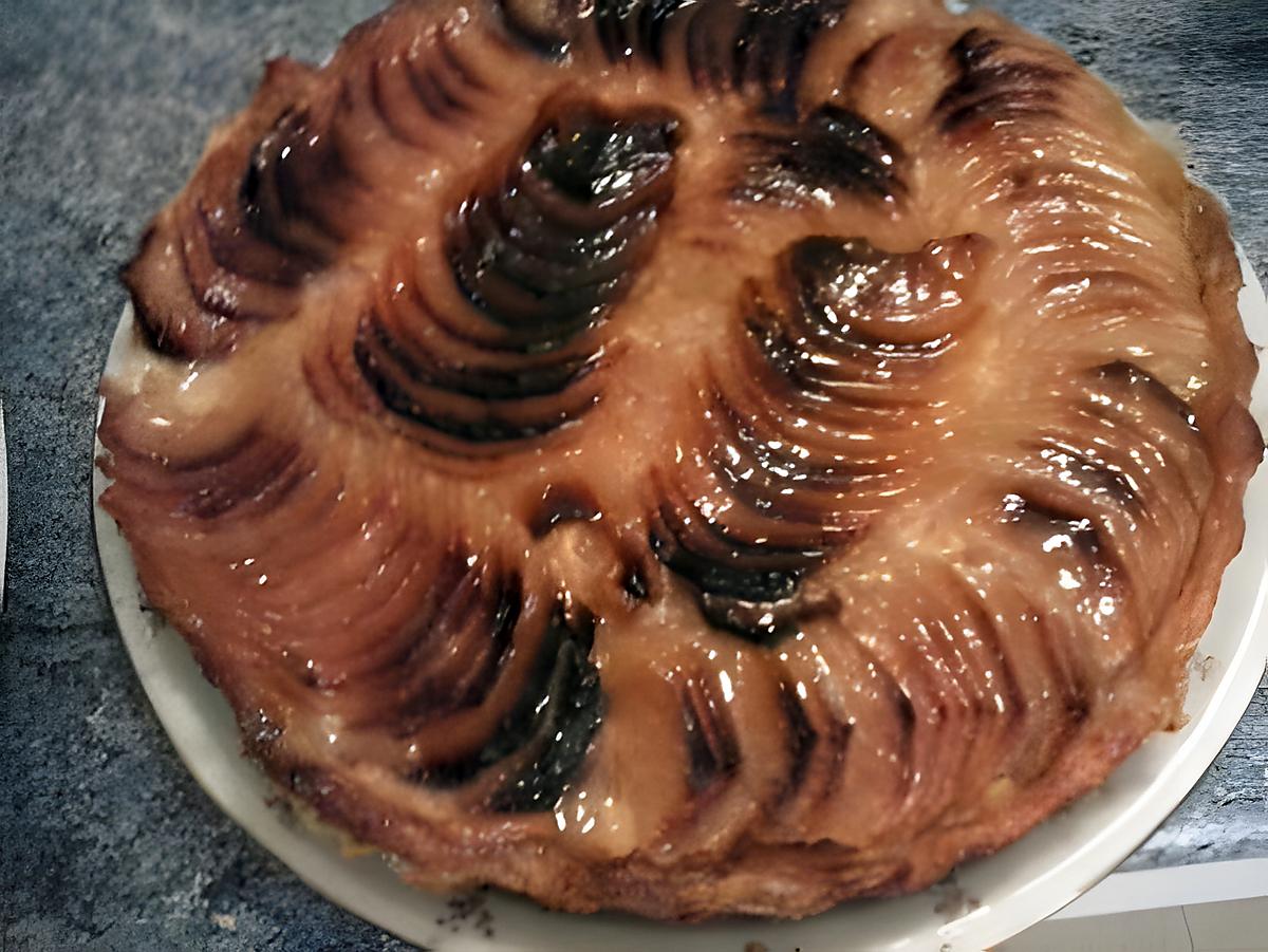 recette Tarte aux pommes creme patissière