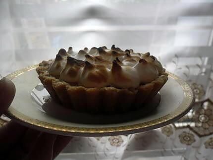 recette tartelette aux citron meringuée