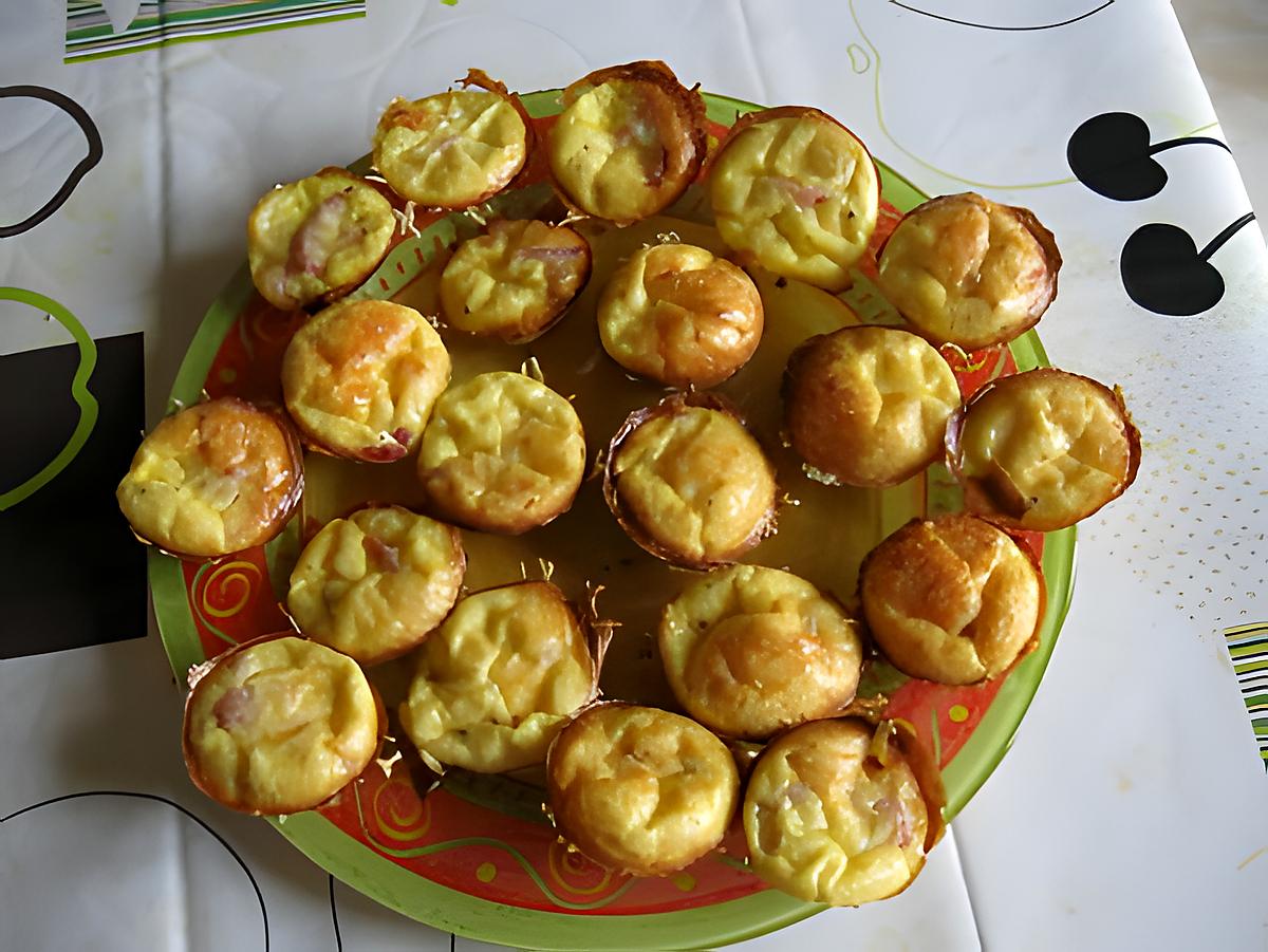 recette Mini quiches lorraine