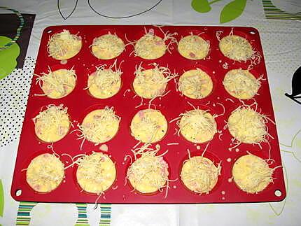 recette Mini quiches lorraine