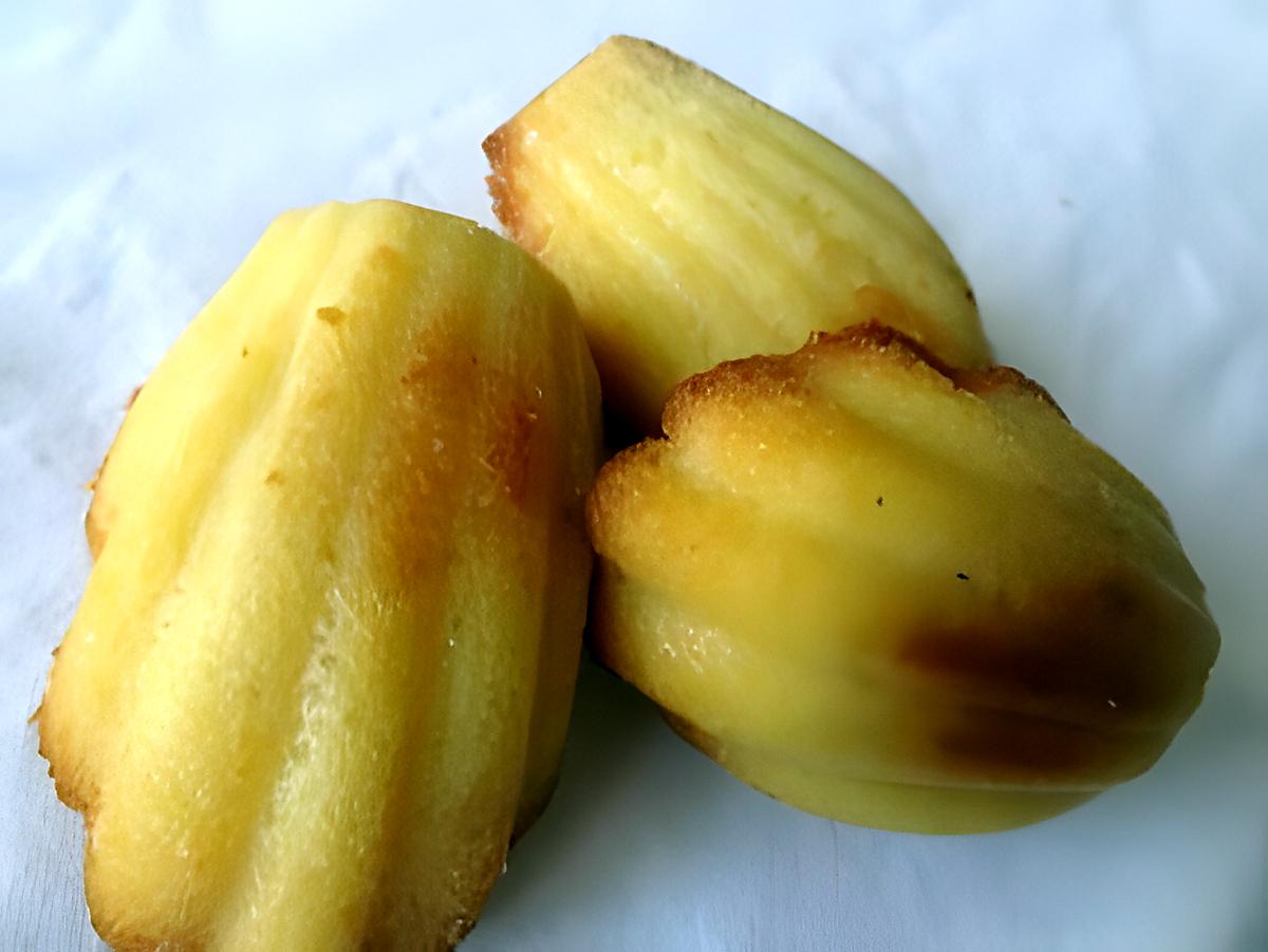 recette Madeleines à la vanille façon conticcini