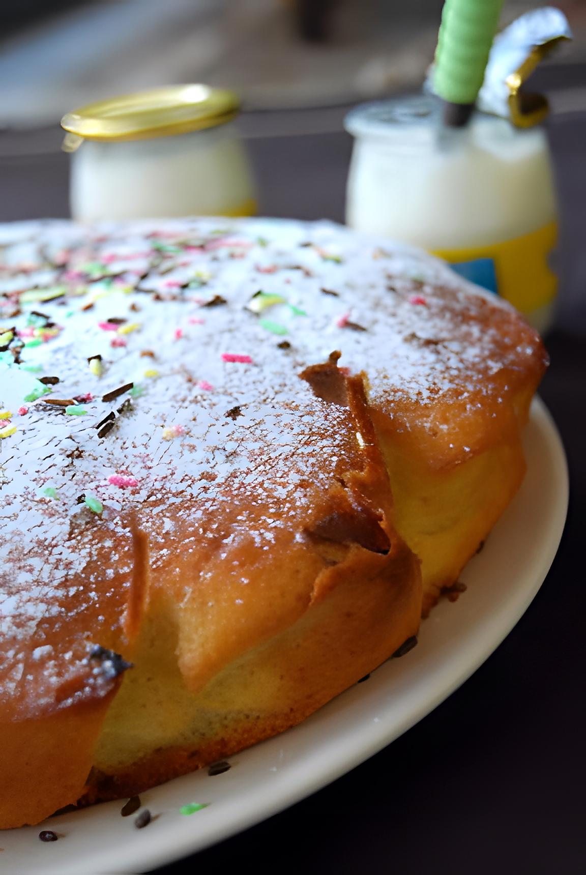 recette Yaourt en gâteau