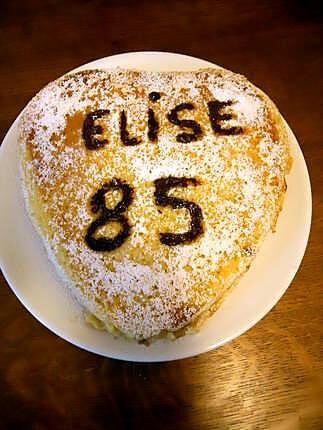 recette GATEAU D'ELISE