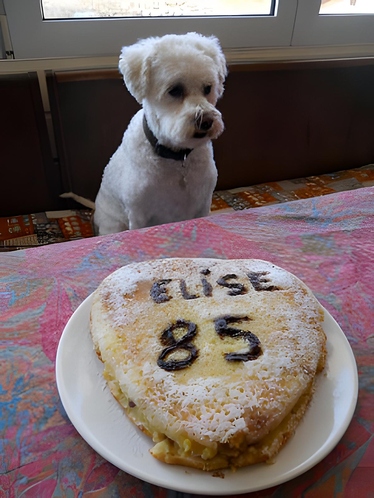 recette GATEAU D'ELISE