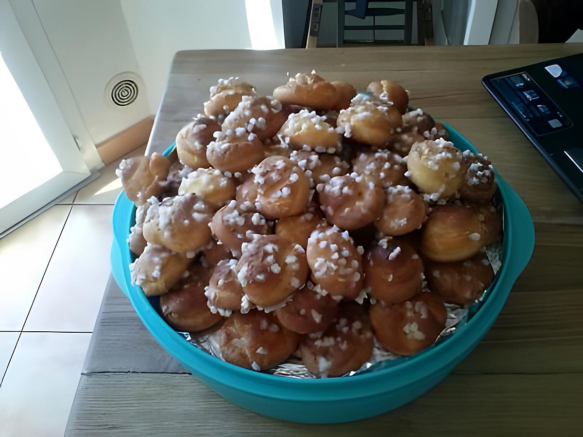 recette CHOUQUETTES