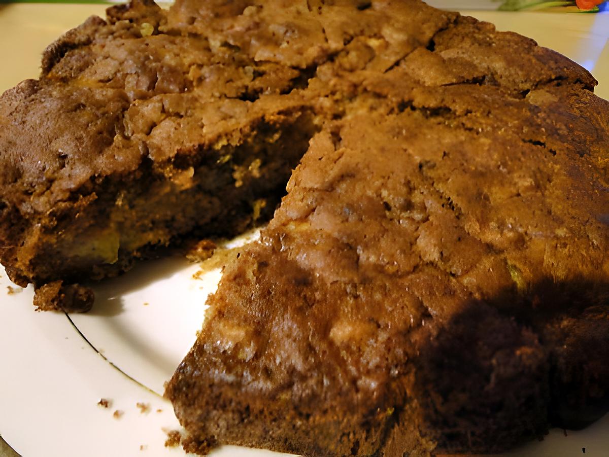 recette Gâteau à l'ananas et à la courgette (super-moelleux!)
