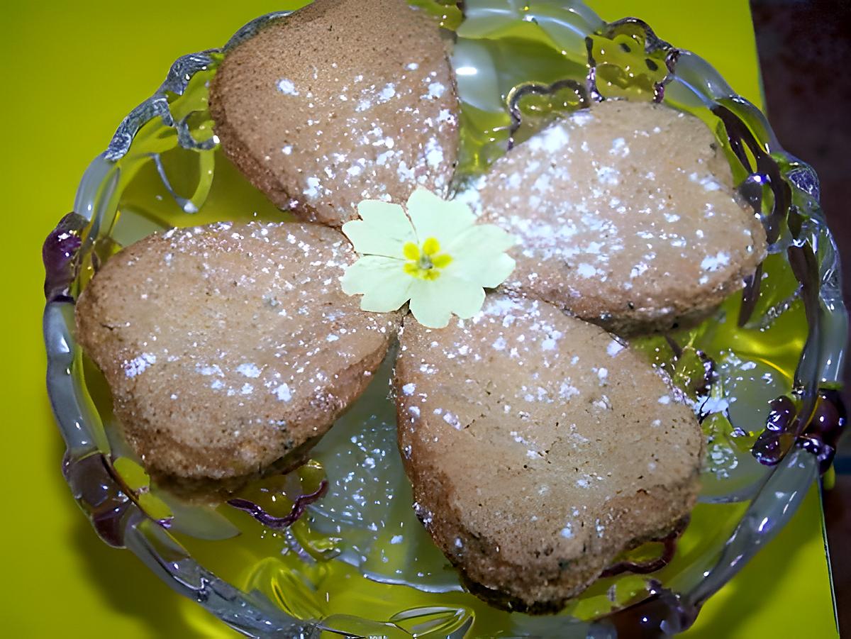 recette Petits coeurs à la noisette