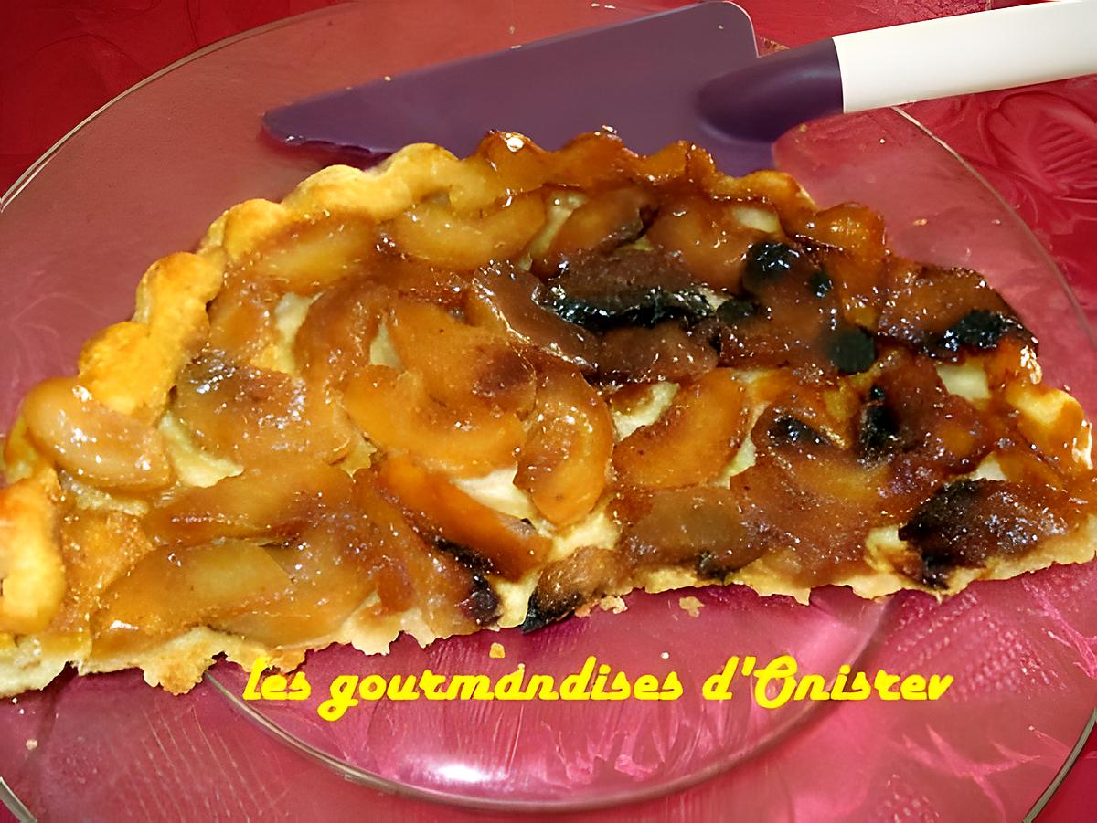 recette Tarte Tatin aux pommes et gingembre