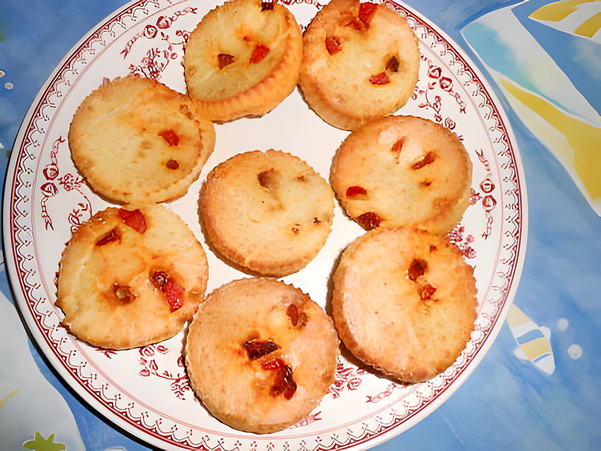 recette petits gateaux chorizo, poivron rouge