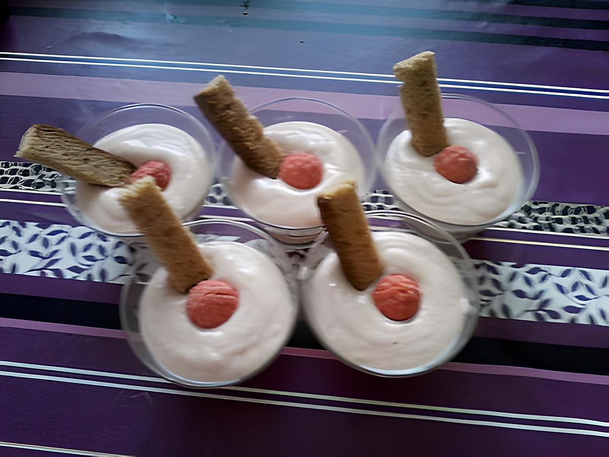 recette mousse Tagada ®