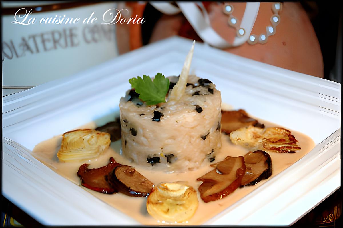 recette Risotto aux Cèpes en parfum de Truffes