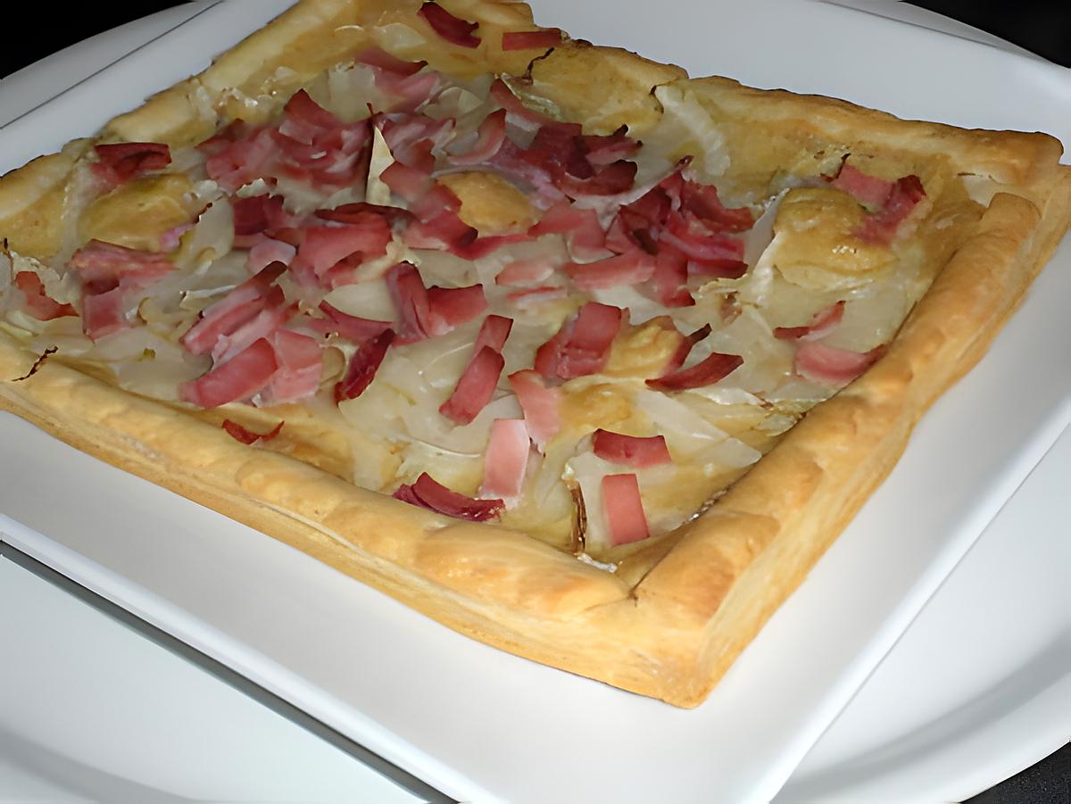 recette tarte fine jambon fenouil