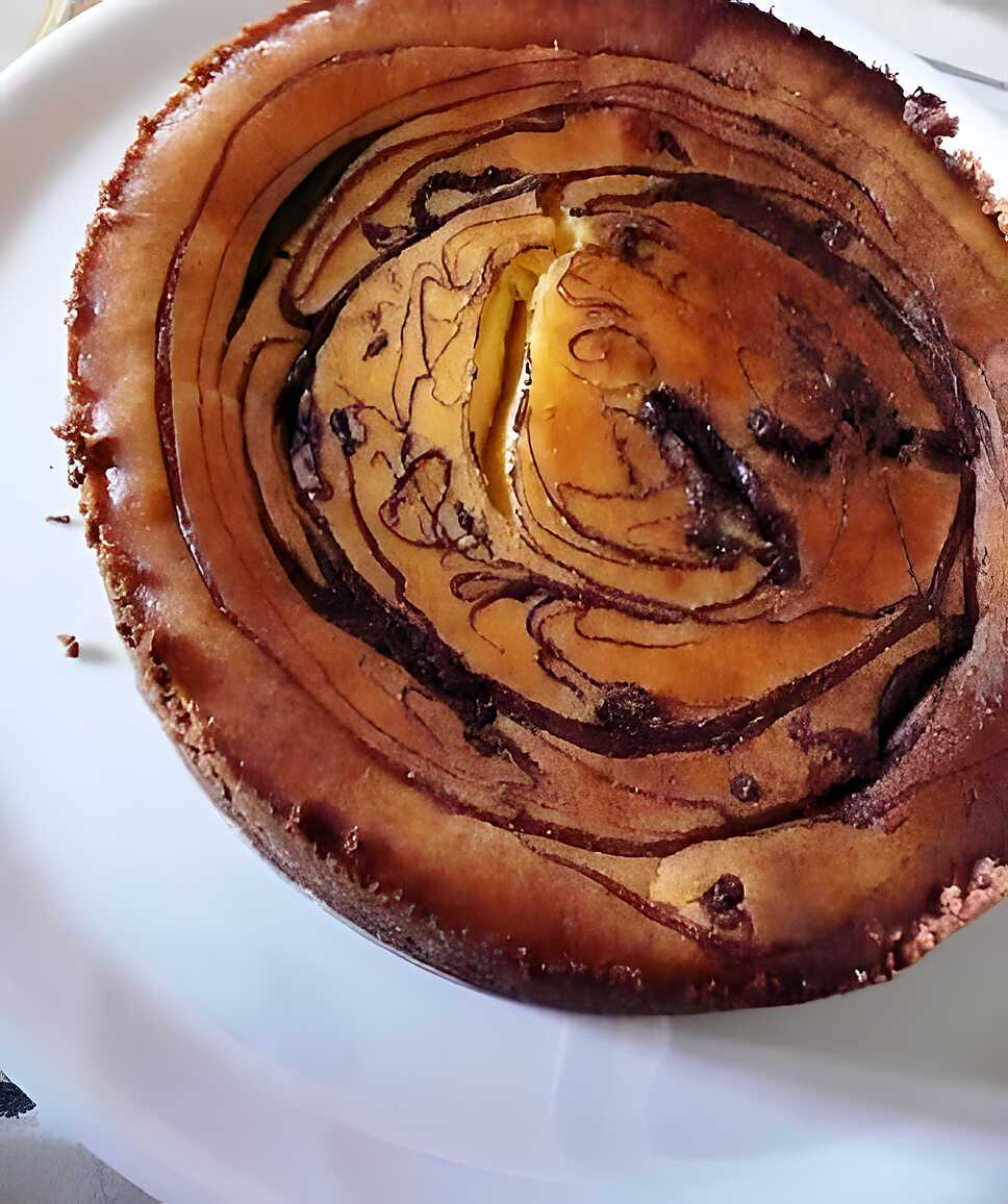recette Cheesecake chocolat blanc et nutella