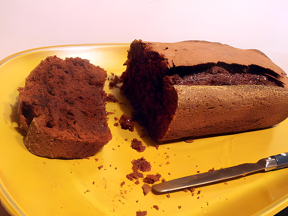 recette GATEAU AU CHOCOLAT, COEUR A L'ORANGE