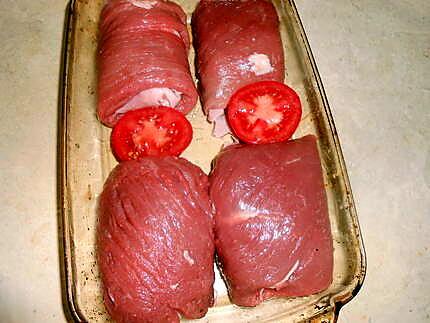 recette Escalopes de veau farcies