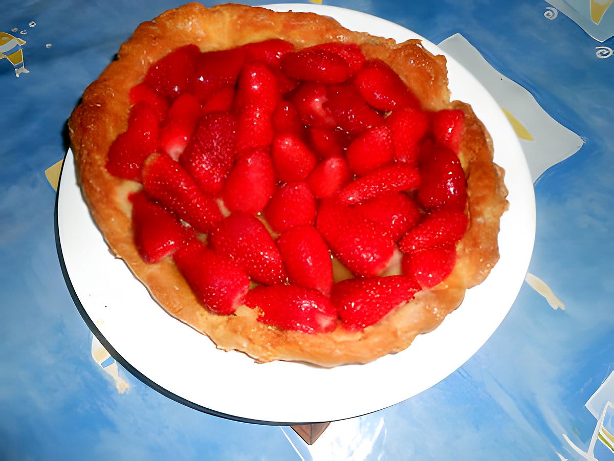 recette Tarte aux fraises