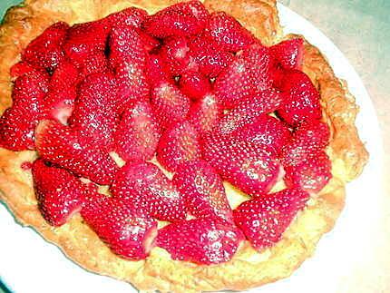 recette Tarte aux fraises