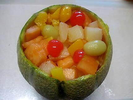 recette Melon fraicheur garnis.