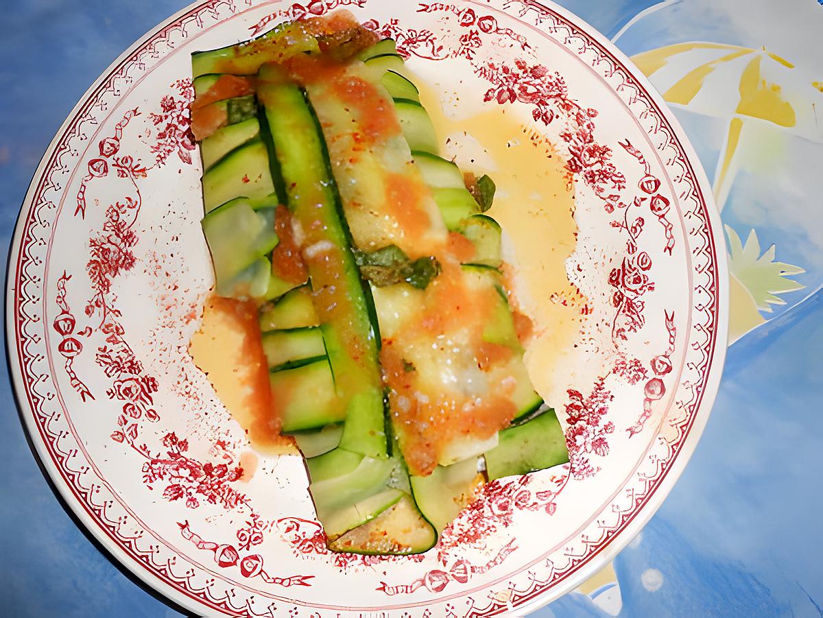 recette Filet d églefin en papilotte de courgette