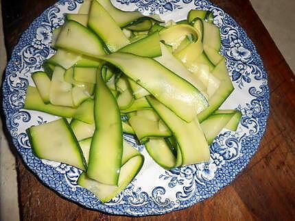 recette Filet d églefin en papilotte de courgette