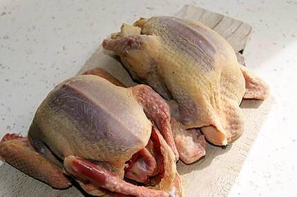 recette Pigeons ou pigeonneaux