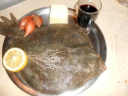 recette Turbot au beurre rouge