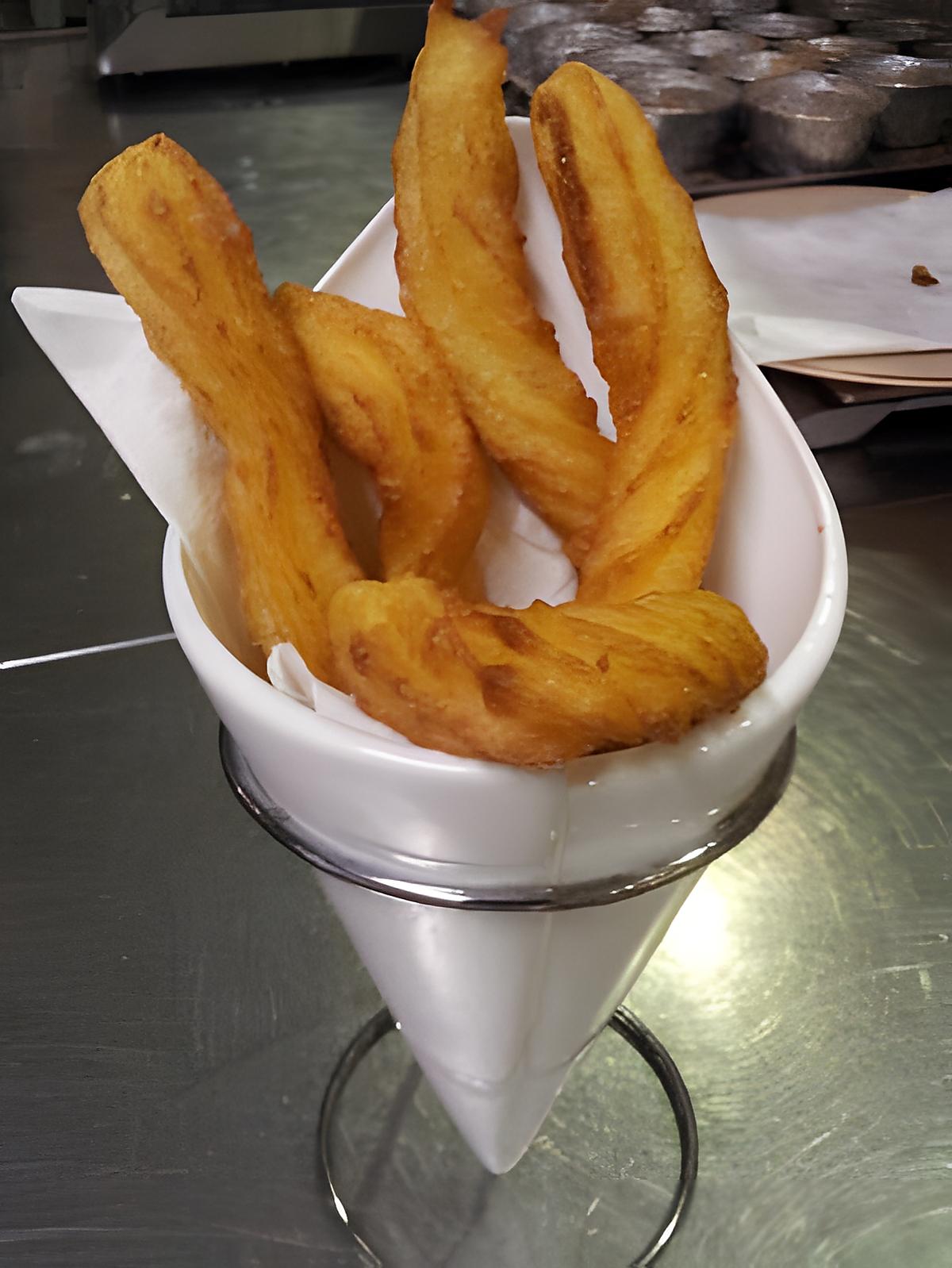 recette Churros de cèleri rave