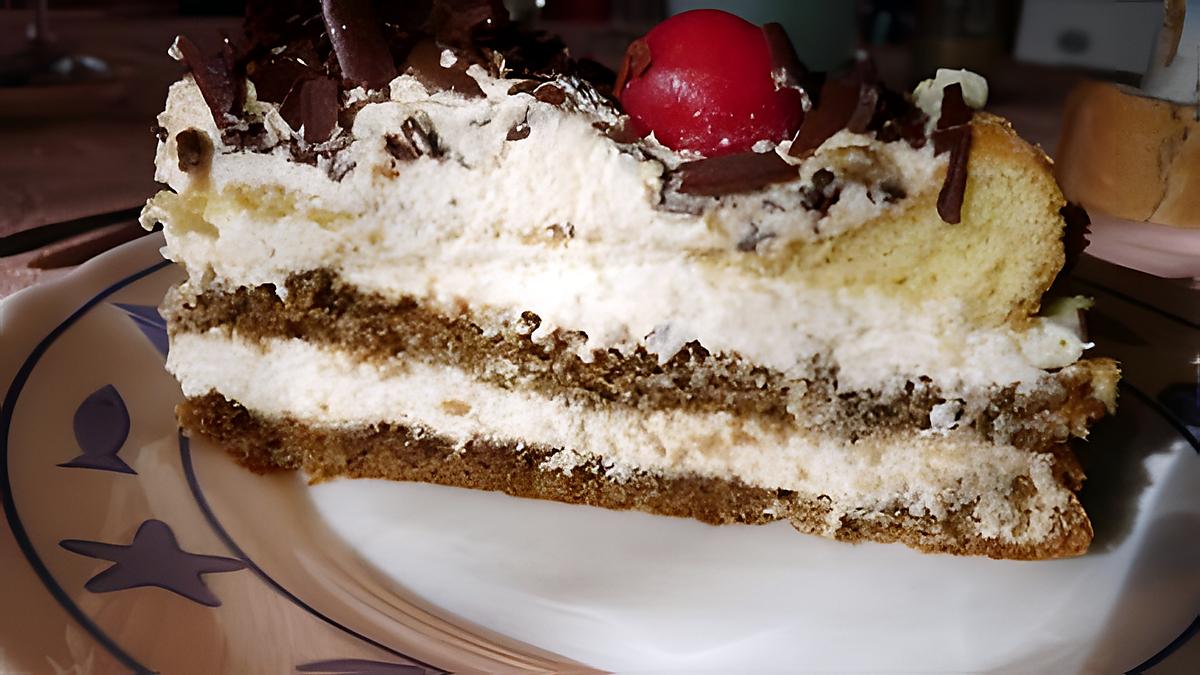 recette GATEAU FACON TIRAMISSU