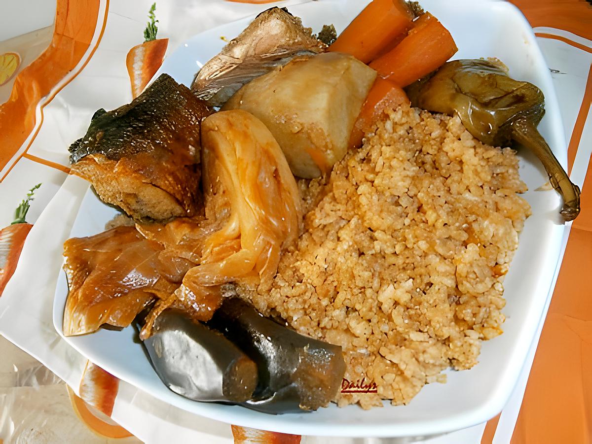 recette Tièbou dienne (Riz Au Poisson Sénégalais)